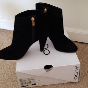 ALDO SUEDE BOOTIES